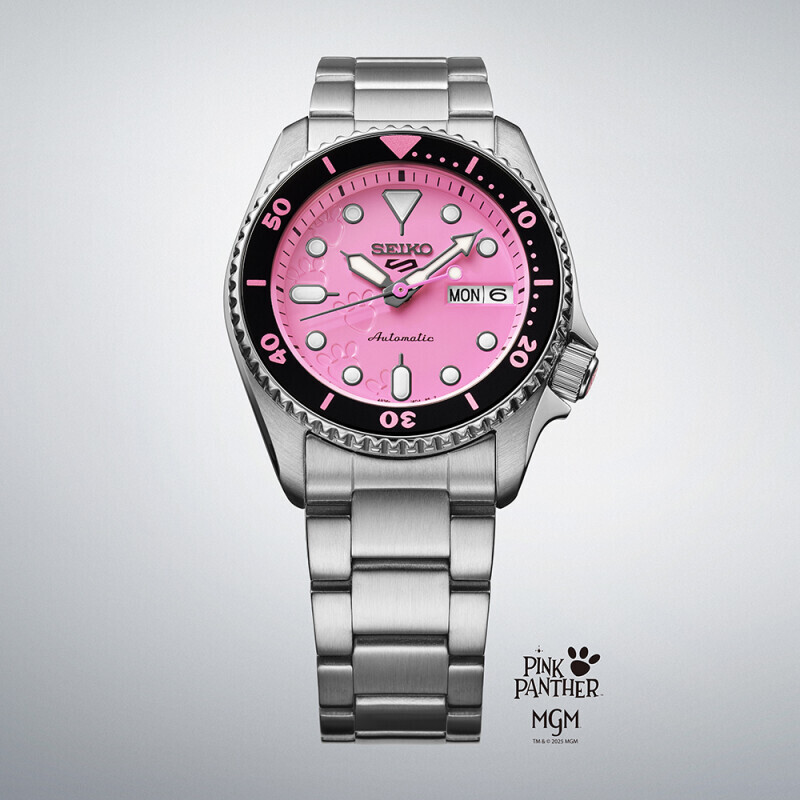 Seiko 5 x Pink Panther SRPM07K1 – Bild 2